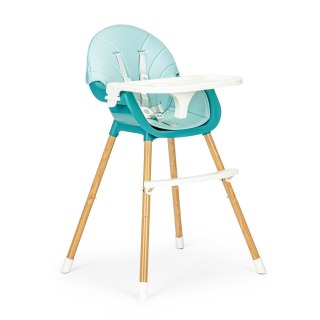 KRZESEŁKO FOTELIK DO KARMIENIA 2W1 NIEBIESKIE ECOTOYS