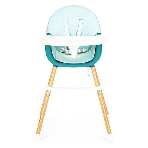 KRZESEŁKO FOTELIK DO KARMIENIA 2W1 NIEBIESKIE ECOTOYS