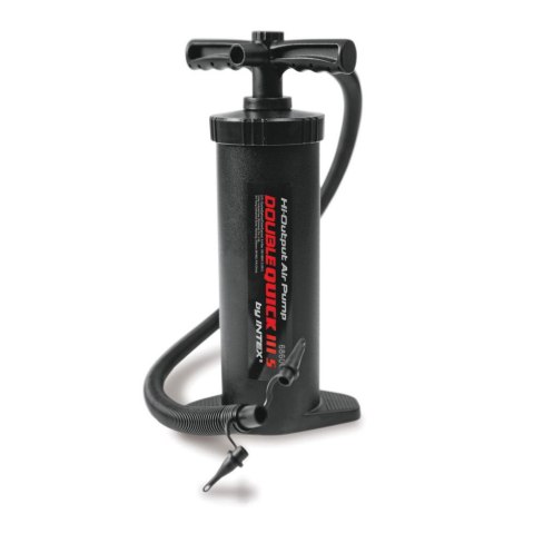 POMPKA TŁOKOWA DOUBLE QUICK III DUŻA DO POMPOWANIA MATERACY - INTEX 68605