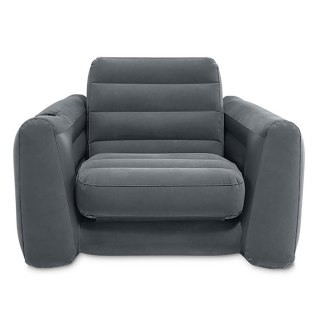 POMPOWANY FOTEL MATERAC LEŻANKA ŁÓŻKO 2W1 INTEX 66551