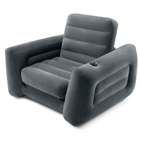 POMPOWANY FOTEL MATERAC LEŻANKA ŁÓŻKO 2W1 INTEX 66551