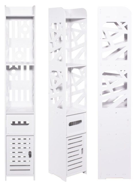 SZAFKA ŁAZIENKOWA REGAŁ SŁUPEK BIAŁY 120CM SZAFKA ŁAZIENKOWA REGAŁ SŁUPEK BIAŁY 120CM