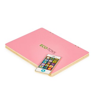 TABLICA EDUKACYJNA MAGNETYCZNA LAPTOP LITERY CYFRY ECOTOYS