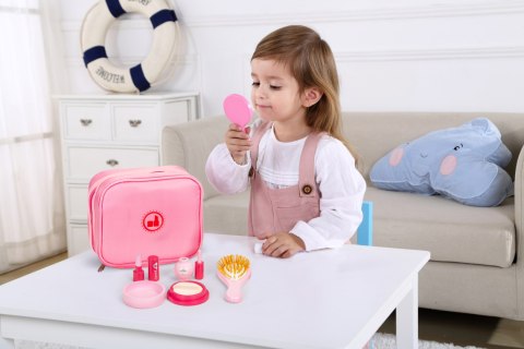 ZESTAW PIĘKNOŚCI KOSMETYCZKA 6 AKCESORIÓW BEAUTY ECOTOYS