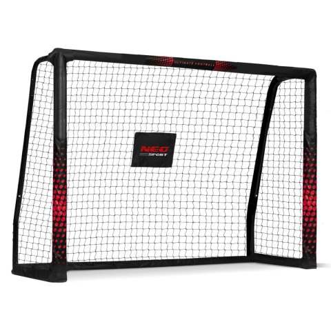 BRAMKA DO PIŁKI NOŻNEJ 180 X 120 X 60 CM NS-463 CZARNO-CZERWONA