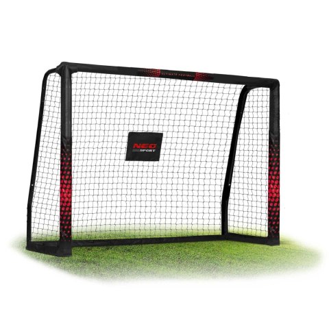 BRAMKA DO PIŁKI NOŻNEJ 180 X 120 X 60 CM NS-463 CZARNO-CZERWONA