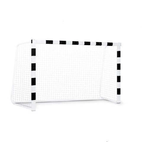 BRAMKA DO PIŁKI NOŻNEJ 300 X 160 X 90 CM NS-460 CZARNO-BIAŁA