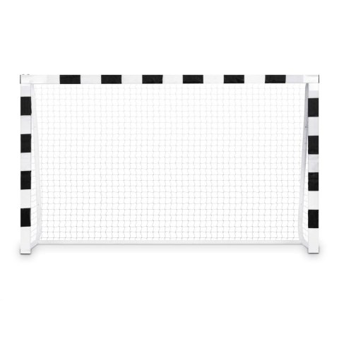BRAMKA DO PIŁKI NOŻNEJ 300 X 160 X 90 CM NS-460 CZARNO-BIAŁA