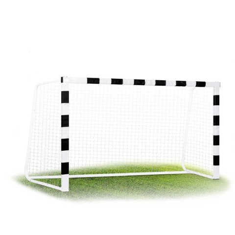BRAMKA DO PIŁKI NOŻNEJ 300 X 160 X 90 CM NS-460 CZARNO-BIAŁA