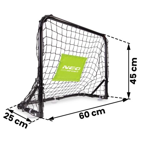 BRAMKA DO PIŁKI NOŻNEJ - ZESTAW 2 SZTUKI - 60 X 45 X 25 CM NS-461