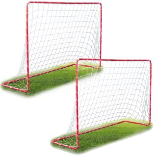 DUŻA BRAMKA DO PIŁKI NOŻNEJ ZESTAW 2 SZTUKI NEO-SPORT 183 X 122 X 61 CM