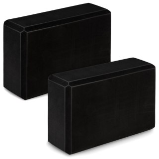 KOSTKA PIANKOWA DO JOGI - ZESTAW 2 SZTUKI NS-962 CZARNA