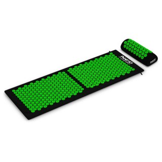 MATA DO AKUPRESURY Z KOLCAMI NEO-SPORT NS-901 CZARNO-ZIELONA