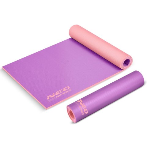 MATA DO ĆWICZEŃ 173 X 61 X 0,6 CM NEO-SPORT - 19203 FIOLETOWO-RÓŻOWA