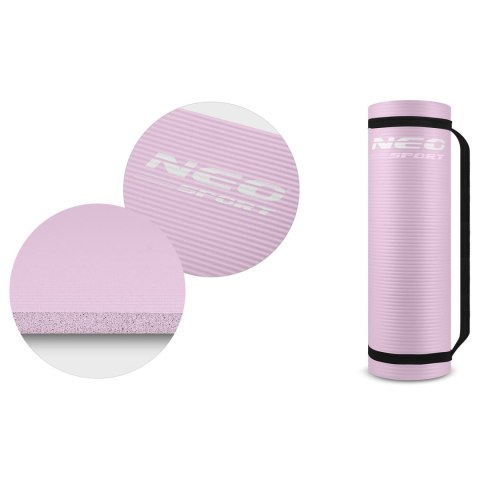 MATA DO ĆWICZEŃ 183 X 60 X 1 CM NEO-SPORT - 192201 FIOLETOWA