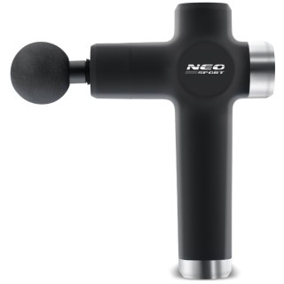 PISTOLET DO MASAŻU CIAŁA 8 NAKŁADEK NS-501 NEO-SPORT CZARNY