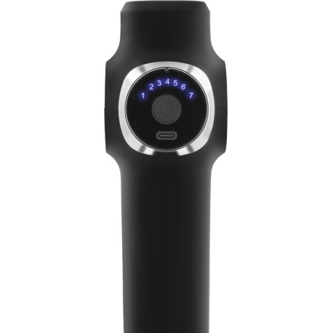 PISTOLET DO MASAŻU CIAŁA 8 NAKŁADEK NS-501 NEO-SPORT CZARNY
