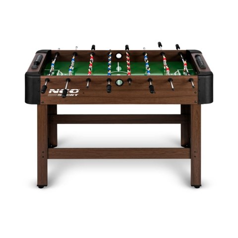 STÓŁ DO GRY W PIŁKARZYKI NEOSPORT 118X61X79 CM NS-804 CIEMNY BRĄZ