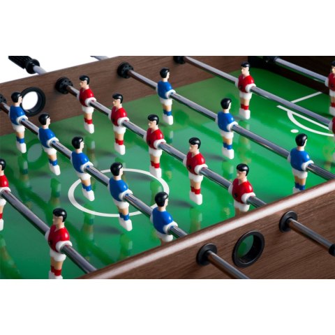 STÓŁ DO GRY W PIŁKARZYKI NEOSPORT 118X61X79 CM NS-804 CIEMNY BRĄZ