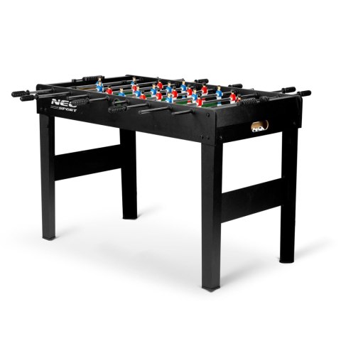 STÓŁ DO GRY W PIŁKARZYKI NEOSPORT 118X61X79 CM NS-805 CZARNY