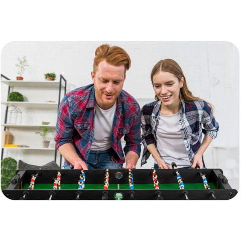 STÓŁ DO GRY W PIŁKARZYKI NEOSPORT 118X61X79 CM NS-805 CZARNY