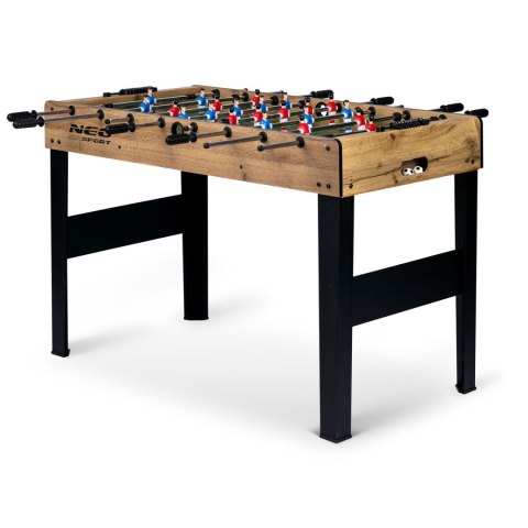 STÓŁ DO GRY W PIŁKARZYKI NEOSPORT 118X61X79CM NS-805 DREWNIANY
