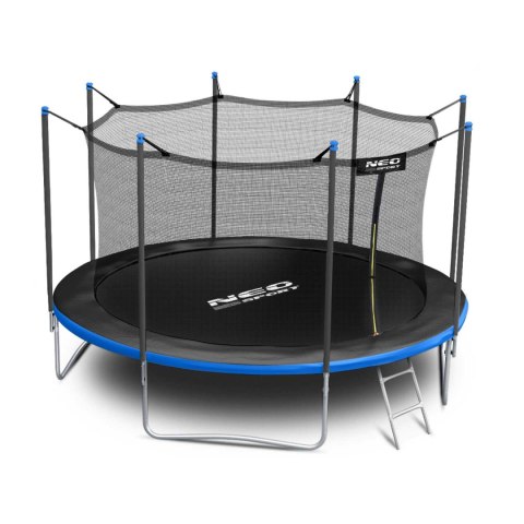 TRAMPOLINA OGRODOWA 13FT/404CM Z SIATKĄ WEWNĘTRZNĄ I DRABINKĄ NEO-SPORT