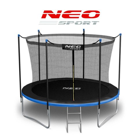 TRAMPOLINA OGRODOWA 6FT/183CM Z SIATKĄ WEWNĘTRZNĄ I DRABINKĄ NEO-SPORT