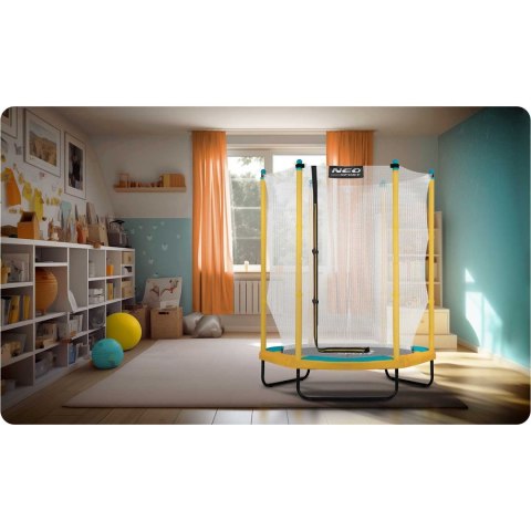 TRAMPOLINA OGRODOWA DLA DZIECI 140 CM 4,5FT NEO-SPORT