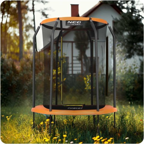 TRAMPOLINA OGRODOWA DLA DZIECI 152 CM 5 FT NEO-SPORT