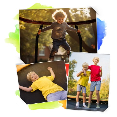 TRAMPOLINA OGRODOWA DLA DZIECI 152 CM 5 FT NEO-SPORT