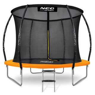TRAMPOLINA OGRODOWA PROFILOWANA 10FT/312CMZ SIATKĄ WEWNĘTRZNĄ NEO-SPORT