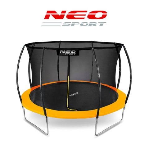 TRAMPOLINA OGRODOWA PROFILOWANA 12FT/374CM Z SIATKĄ WEWNĘTRZNĄ NEO-SPORT