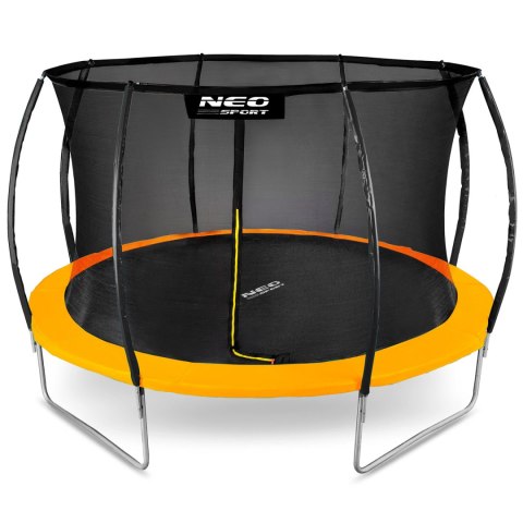 TRAMPOLINA OGRODOWA PROFILOWANA 12FT/374CM Z SIATKĄ WEWNĘTRZNĄ NEO-SPORT
