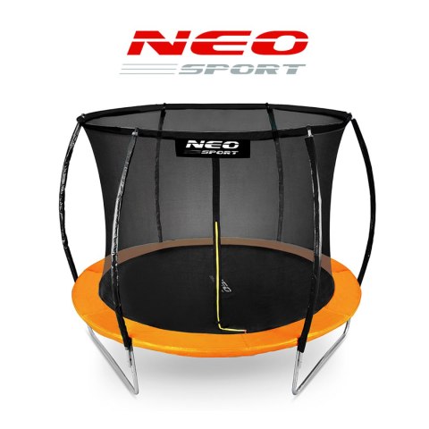 TRAMPOLINA OGRODOWA PROFILOWANA 8FT/252CM Z SIATKĄ WEWNĘTRZNĄ NEO-SPORT
