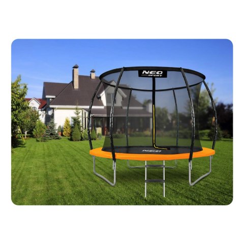 TRAMPOLINA OGRODOWA PROFILOWANA 8FT/252CM Z SIATKĄ WEWNĘTRZNĄ NEO-SPORT