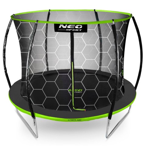 TRAMPOLINA OGRODOWA PROFILOWANA 8FT/252CM Z SIATKĄ WEWNĘTRZNĄ NEO-SPORT