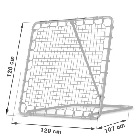 BRAMKA TRENINGOWA REBOUNDER NEO-SPORT 120 X 120 CM BRAMKA TRENINGOWA REBOUNDER NEO-SPORT 120 X 120 CM