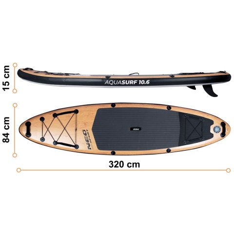 DESKA SUP AQUASURF 320 X 84 X 15 CM NEO-SPORT 170202
