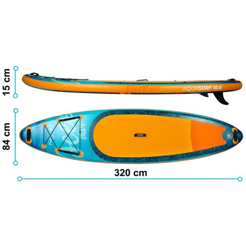 DESKA SUP AQUASURF 320 X 84 X 15 CM NEO-SPORT 170204