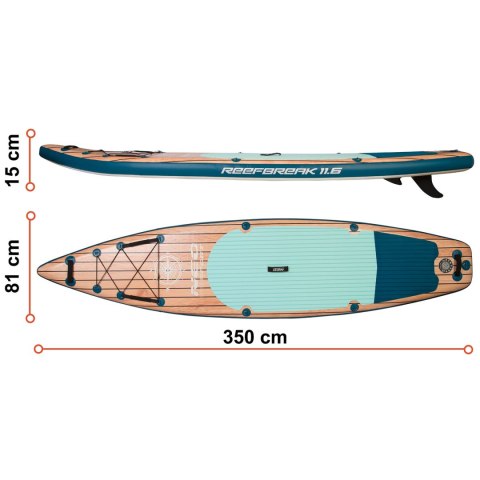 DESKA SUP REEFBREAK 350 X 81 X 15 CM NEO-SPORT 170304