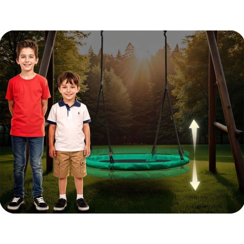 HUŚTAWKA BOCIANIE GNIAZDO NEO-SPORT SWINGO 110 CM