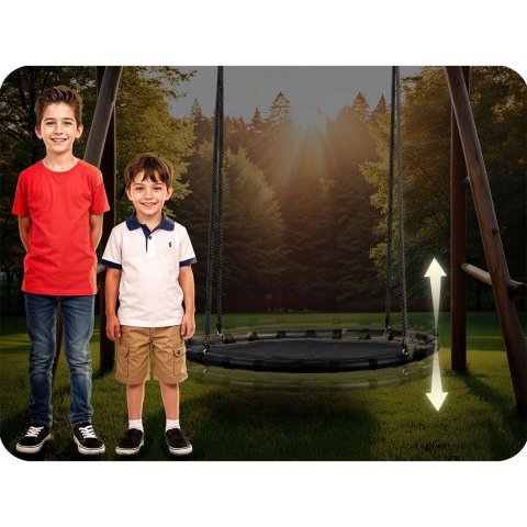 HUŚTAWKA BOCIANIE GNIAZDO NEO-SPORT SWINGO 110 CM