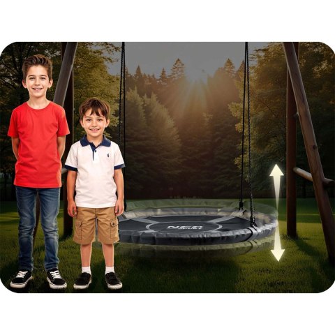 HUŚTAWKA BOCIANIE GNIAZDO NEO-SPORT SWINGO 110 CM