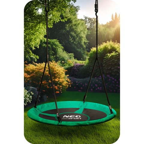 HUŚTAWKA BOCIANIE GNIAZDO NEO-SPORT SWINGO 120 CM