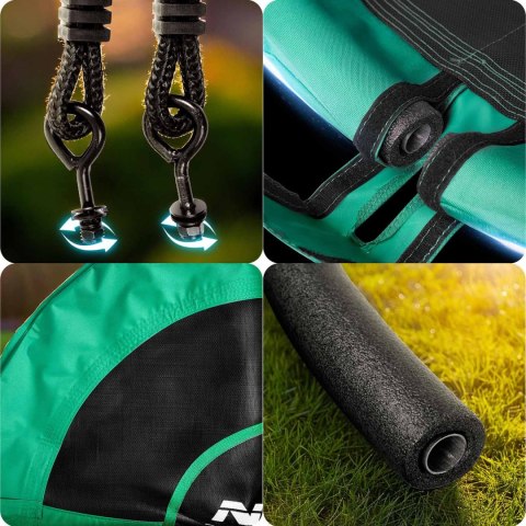 HUŚTAWKA BOCIANIE GNIAZDO NEO-SPORT SWINGO 120 CM