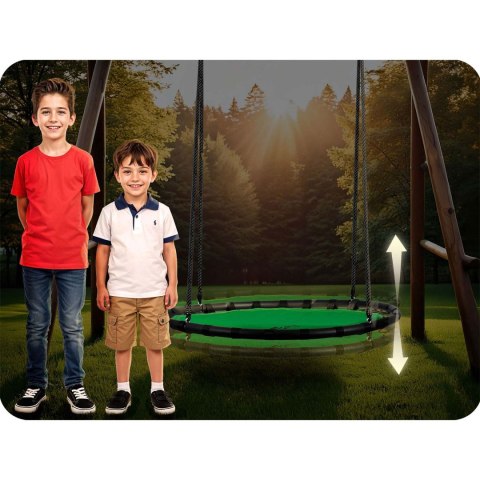 HUŚTAWKA BOCIANIE GNIAZDO NEO-SPORT SWINGO 120 CM