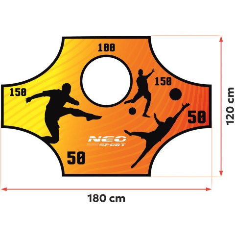 MATA CELNOŚCIOWA DO BRAMEK NEO-SPORT 180 X 120 CM