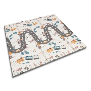MATA PIANKOWA EDUKACYJNA SKŁADANA 200 X 180 X 1 CM NUKIDO NK-340