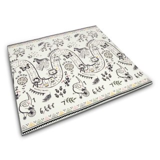 MATA PIANKOWA EDUKACYJNA SKŁADANA 200 X 180 X 1 CM NUKIDO NK-340